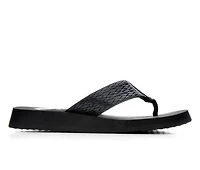 Women's Yellow Box Flax Flip-Flops
