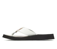 Women's Yellow Box Flax Flip-Flops