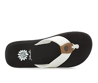 Women's Yellow Box Flax Flip-Flops