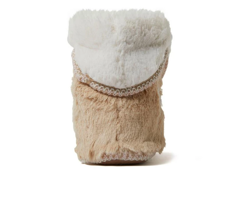 Dearfoams Beth Pile Fold Down Bootie Slippers