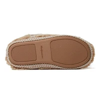 Dearfoams Beth Pile Fold Down Bootie Slippers
