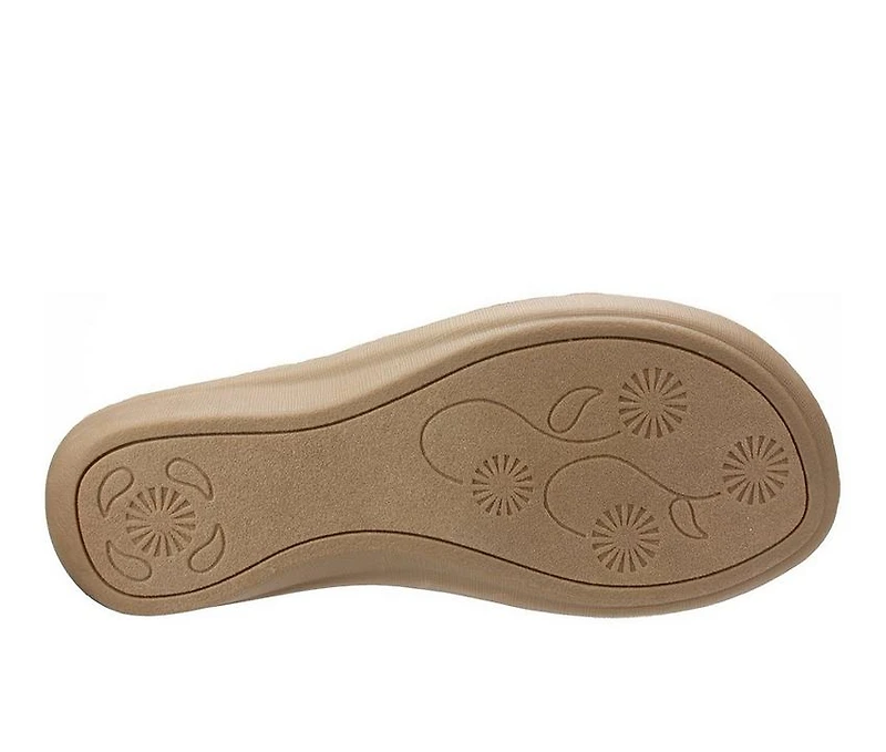 Women's Cliffs by White Mountain Cynthia Wedge Flip-Flops