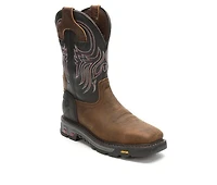 Men's Justin Boots Commander Steel Toe Cowboy