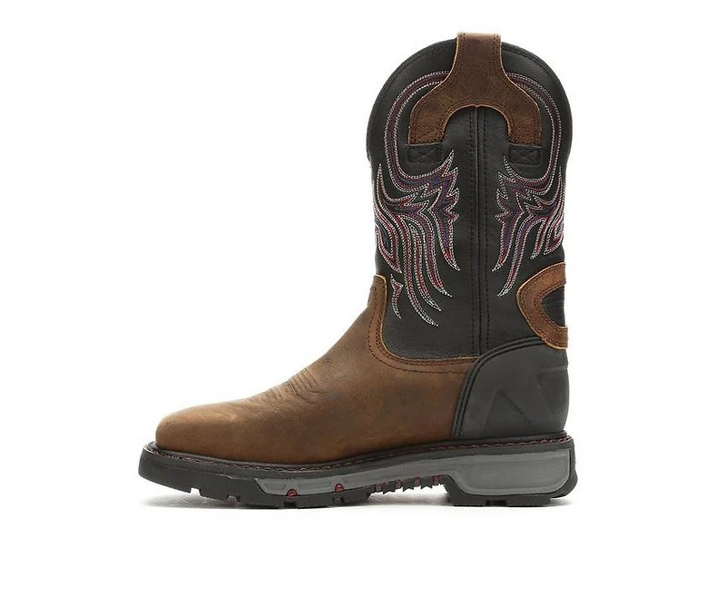 Men's Justin Boots Commander Steel Toe Cowboy