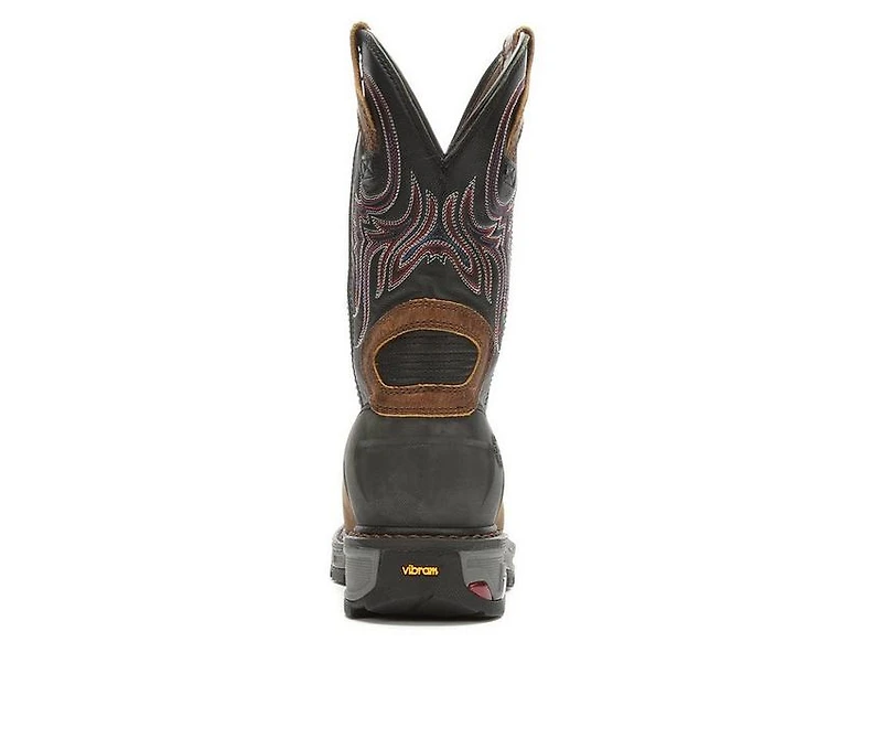 Men's Justin Boots Commander Steel Toe Cowboy