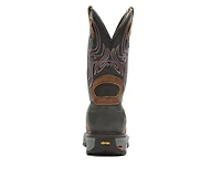 Men's Justin Boots Commander Steel Toe Cowboy