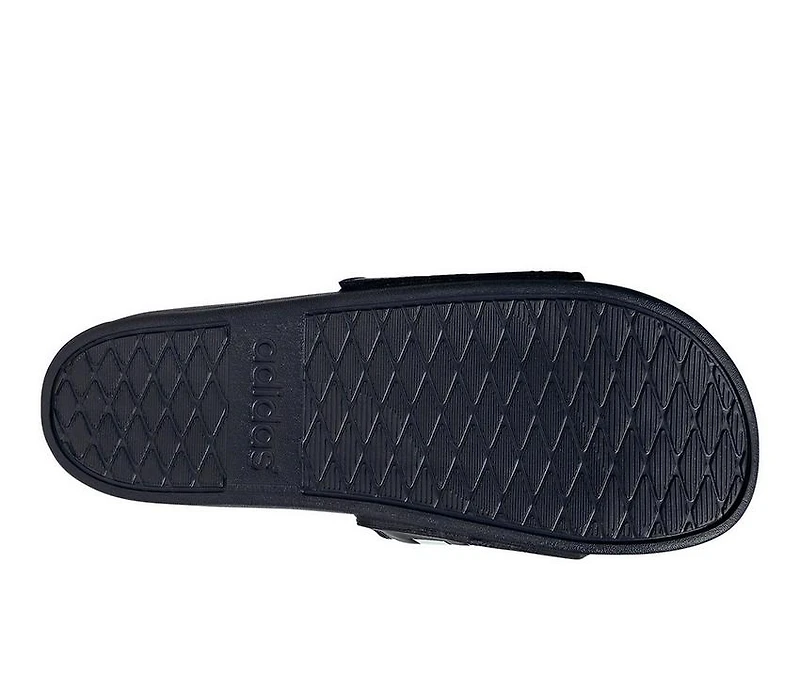 Men's Adidas Adilette Cloudfoam Mono Sport Slides