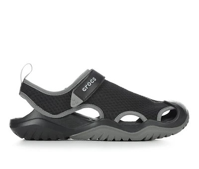 Men's Crocs Swiftwater Mesh Deck Outdoor Sandals