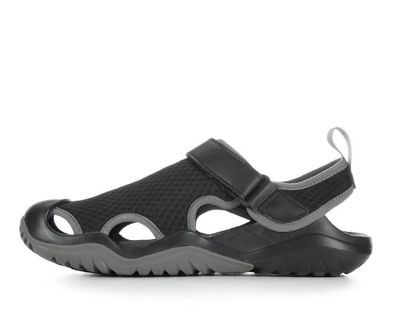 Men's Crocs Swiftwater Mesh Deck Outdoor Sandals