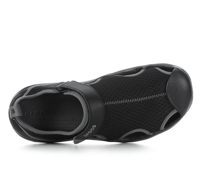Men's Crocs Swiftwater Mesh Deck Outdoor Sandals