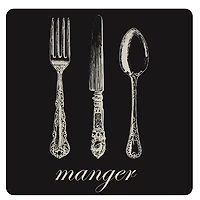 Paris 'Manger' Coasters - Set of 6