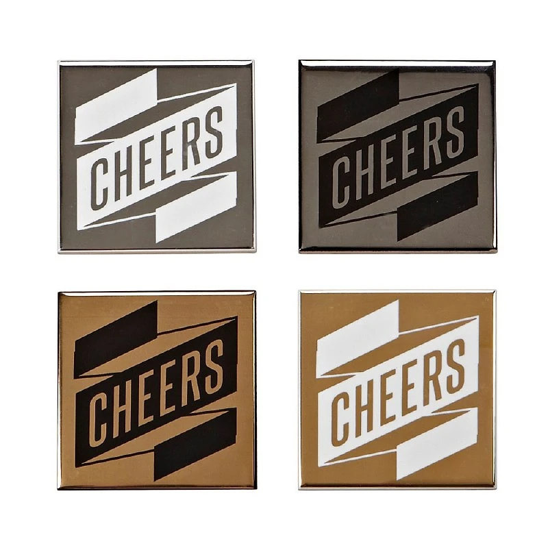 Cheers Coasters - Set of 4