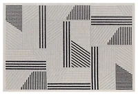 Assia Outdoor Rug 5x7 - Grey