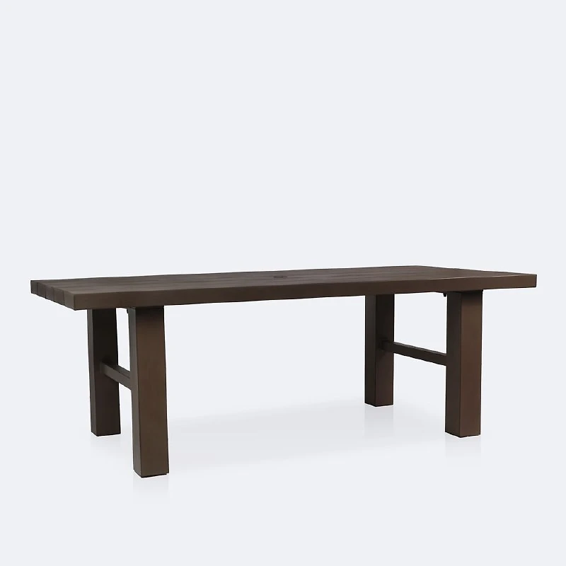 Auckland Dining Table - Brushed Taupe