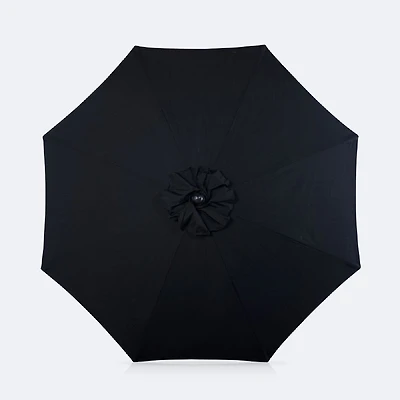 9' Auto Tilt Umbrella - Noir