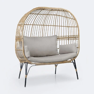 Bahama Double  Wicker Accent Chair