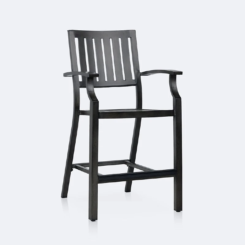 Belvedere Counter Height Chair - Brushed Grey