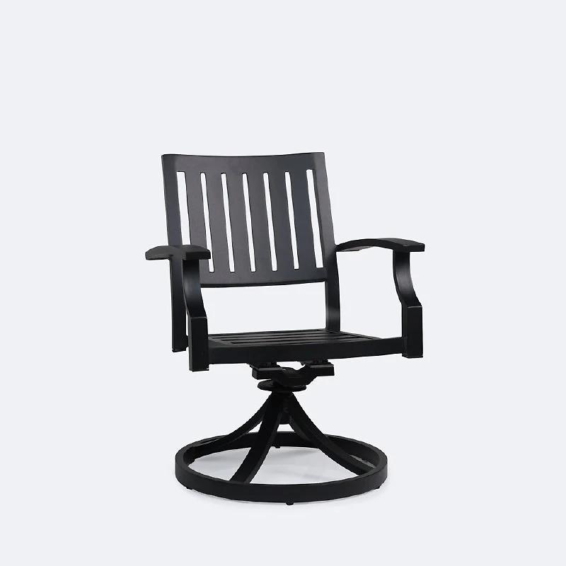 Belvedere Swivel Rocker - Black