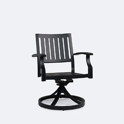 Belvedere Swivel Rocker - Black