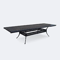 Breeze Large Extendable Dining Table - Black Tippet