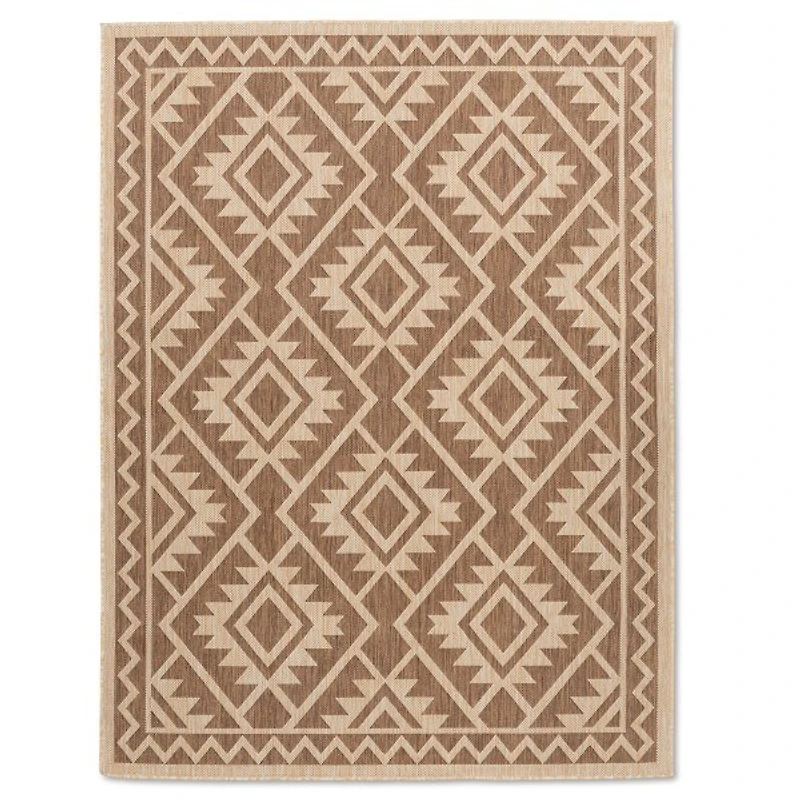 Cabana Outdoor Rug 5x7-Coffee