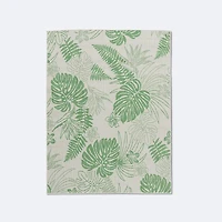 Cabana Outdoor Rug 5'x7' - Green Leaf