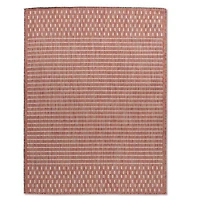 Cabana Outdoor Rug 5x7 - Red
