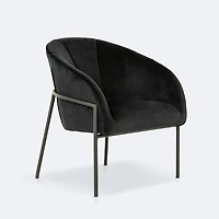 Carnegie Accent Chair - Noir