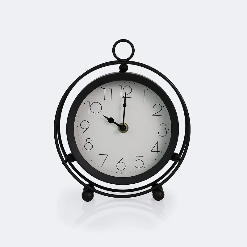 Metal Table Clock