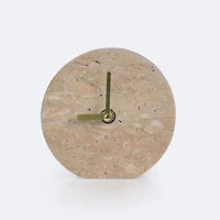 Marble Clock - Natural