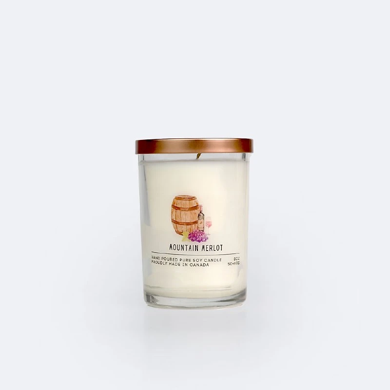 8oz Candle - Mountain Merlot