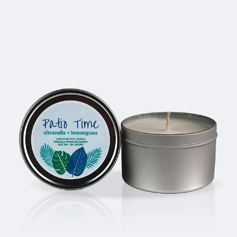 Citronella Soy Candle-8oz Tin
