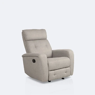 Colin Reclining Chair - Light Grey