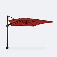 Cosmic 10'x13" Rectangular Tilt Top Parasol - Classic Red