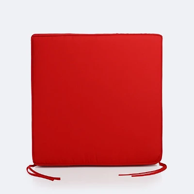 25"x25" Deep Seating Seat Cushion - Classic Red
