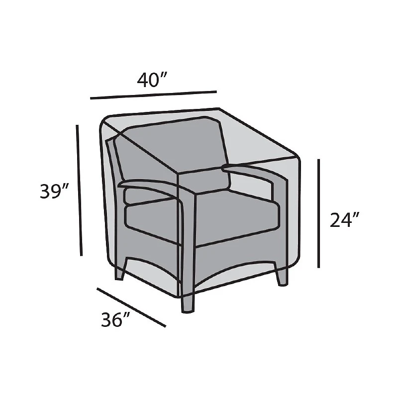 Club Chair Cover - Large