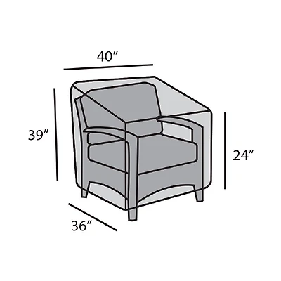 Club Chair Cover - Large