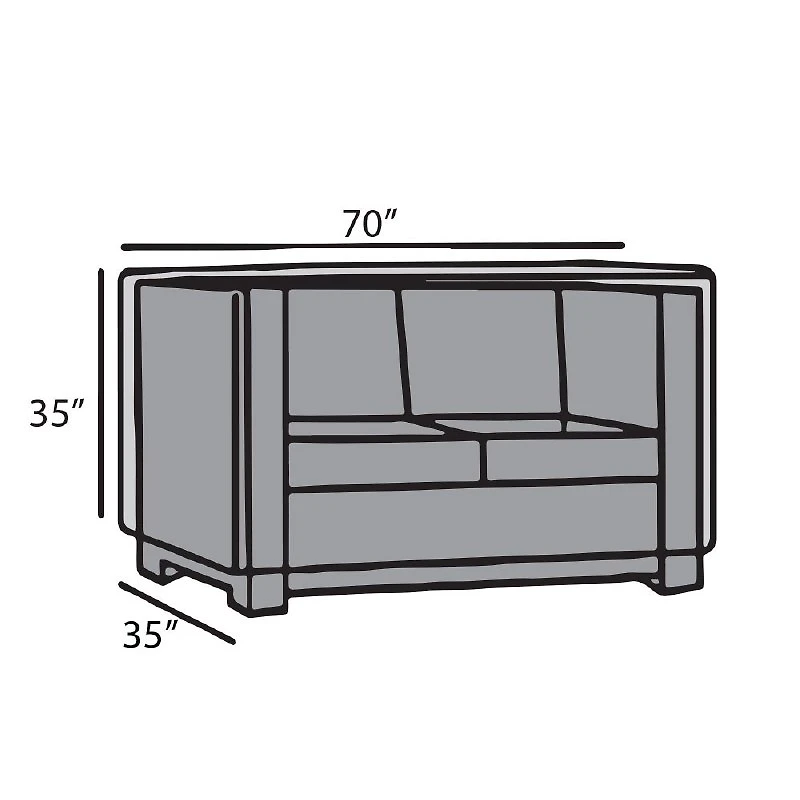 Sectional Loveseat Cover