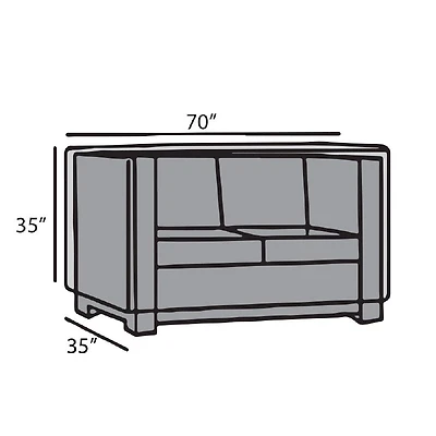 Sectional Loveseat Cover