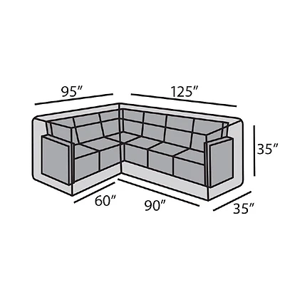 L Shape Sectional Cover - RHF
