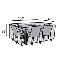 60"x100" Rectangular Dining Set Cover