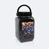 Firepit Glass Beads - Black