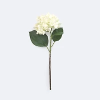 Faux Hydrangea - White