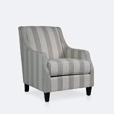 Griffin Accent Chair - Beige Stripe