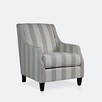 Griffin Accent Chair - Beige Stripe
