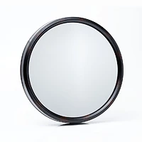 Gwendoline Wall Mirror- Round Black