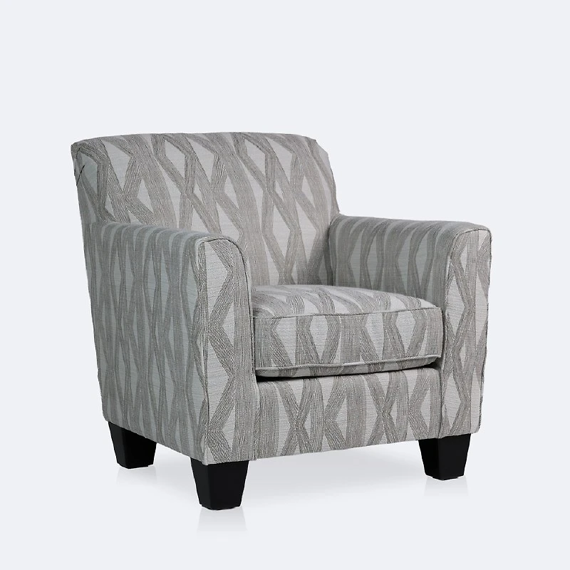 Harrison Accent Chair - Beige Print