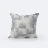 20"x20" Throw Pillow - Frisco Silver