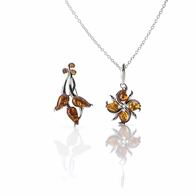 Brosche&Pendant-Amber