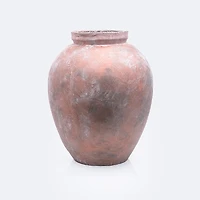 Fibre Cement Dusty Rose Vase